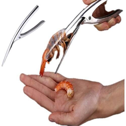 1Pc Shrimp Peeler Prawn Peeler Shrimp Deveiners Peel Device Fishing Tool Creative Kitchen Gadget Cooking Seafood Tool