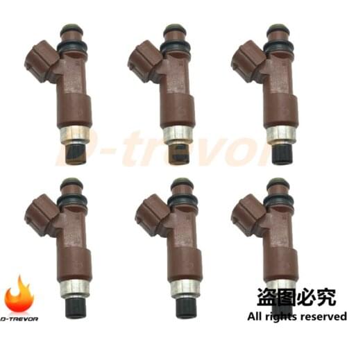 6pcs 16611-AA700 High quality Fuel injector for 2005-2009 Subaru Outback Legacy 3.0L
