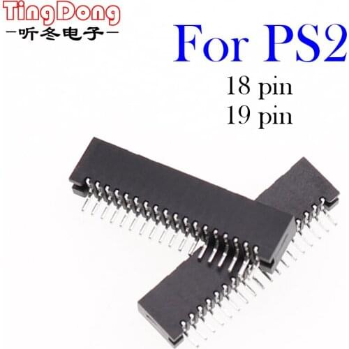 100PCS 18Pin 19Pin Conductive Film Socket Conductive Film Connector Port For PS2 Replacement SA1Q42A SA1Q43-A