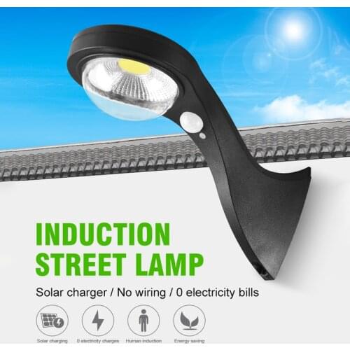 4/2/1 Pcs Outdoor LED Solar Light Waterproof Human Motion Sensor Wall Lamp For Garden Decoration Lawn Courtyard Street Lighting
