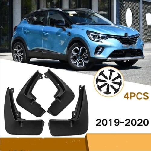 4pcs Brand New Car Mudguards For Renault fender Front Rear Mud Flaps For Renault Captur 2019-2020 Mudflaps Splash Guards