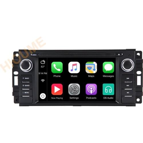 Android 10 Car Multimedia Player for Jeep Grand Cherokee Chrysler 300C Dodge Ram Compass Patriot Sebring GPS Navigation Radio