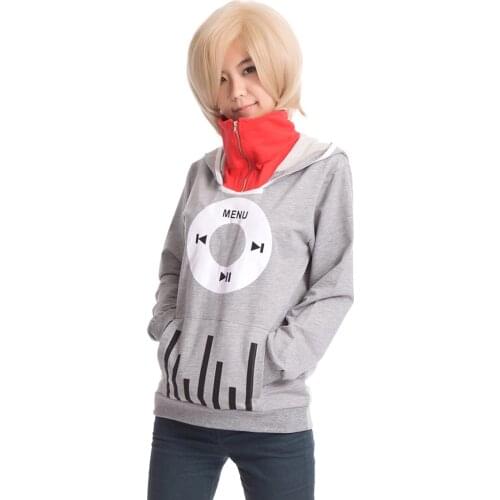 Brdwn Kagerou Project MekakuCity Actors Cosplay Kido Tsubomi Costume Unisex Long-Sleeved Hoodie Hooded Tops Jackets
