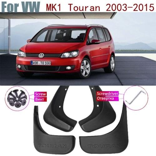 Fender Mud Flaps Guard Splash Flap Mudguards Accessories Mudguard For Volkswagen VW MK1 Touran 2015~2003 2013 2010 2008 2003