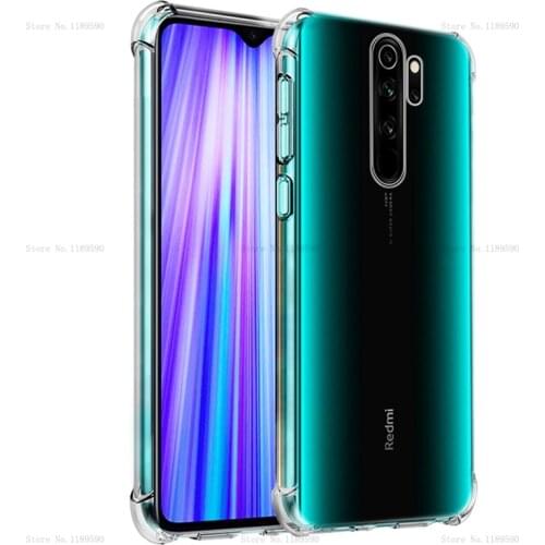 Case For Xiaomi Redmi Note 8 9 Pro Max Protective Case For Xiaomi Redmi 7 7A Note8 7 Pro 8Pro 9s Shockproof Silicone Clear Cover