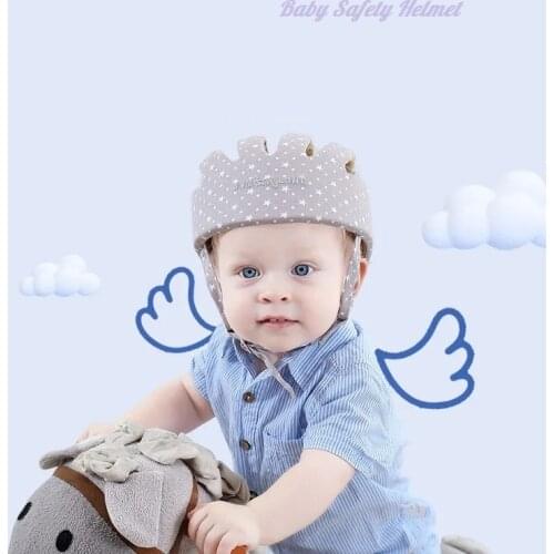 Adjustable Infant Safety Helmet Protective Anti-shock Foam Baby Toddler Helmets for Crawling Walking Headguard Protector Hat
