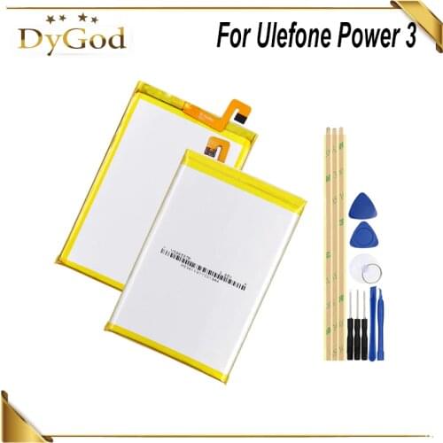 DyGod Ulefone Power 3 Phone Batteries