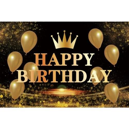 New Style Happy Birthday Backdrop Banner Background Cloth Photo Props Party Festival Decoration Supplies Photography Props