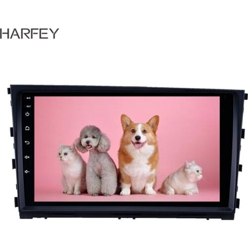 Harfey 9 inch 2din GPS Car Radio Android 8.1 HD Touchscreen for Hyundai Mistra 2013 2014-2016 with Bluetooth AUX support Carplay