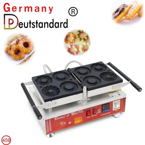 Commercial Electric Digital Mini Donut Maker 4 Holes Small Donut Machine Bakery Equipment Bread Making Machine With High Quality