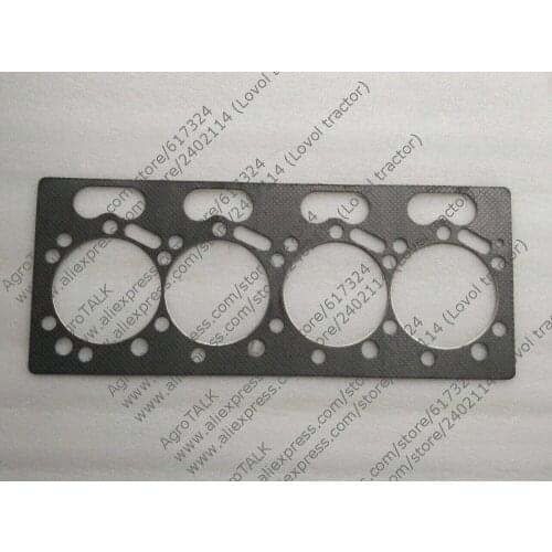 Set of gasket kit including the head gasket for Shanghai (Newholland ) tractor engine 4100A
