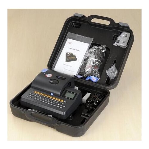 PVC Tube Printer S-650E Cable ID Printer Wire Marker Lettering Machine