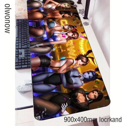 Over watch padmouse 900x400x3mm gaming mousepad game desk large mouse pad gamer computer desk pc mat notbook mousemat pc