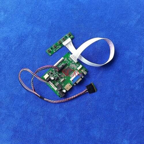 Notebook For B156XW02/B156XW03 DIY Kit WLED 60Hz 1366*768 LCD matrix controller drive board 40 Pin LVDS HDMI-compatible AV VGA