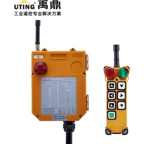 Wholesale F24-6S Industrial Crane Radio Remote Controller 6 Channels Single Speed GT-RS06 SUMT-R06