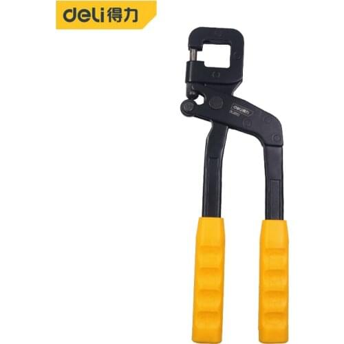 Deli Time Saving Stud Plier Non-Slip Sturdy Handle Fastening Board Drywall Steel Home Forceps Keel Tool Handheld Punch Work