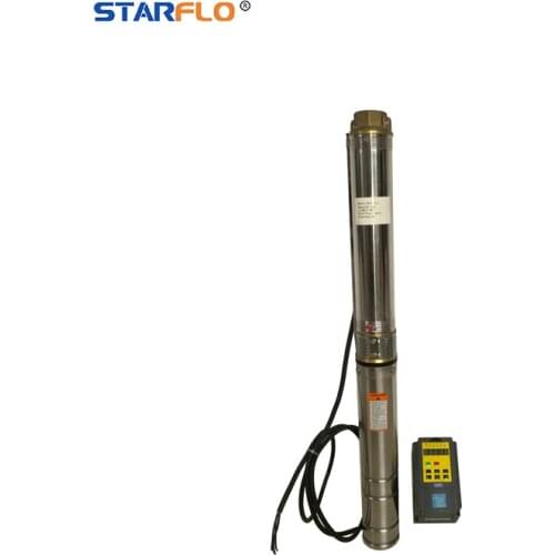 SF4SC24-20 solar deep well borehole irrigation water pump system / submersible
