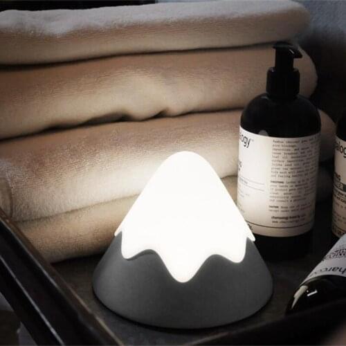 Xiaomi MUID Snow Mountain Light Creativity Bedroom Bedside LED Silicone Lamp Charging Eye Protection Night Light