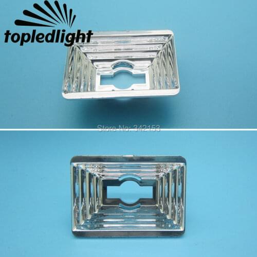Topledlight 35MM High Power Led Street Light PC Reflector Cup Lamp Cover Base For Lumileds SEOUL High Power Led Beads