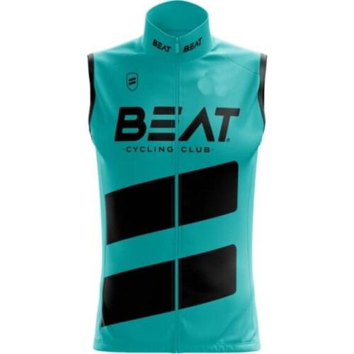 WINDSTOPPER WINDPROOF 2020 BEAT CYCLING CLUB TEAM 2 COLORS CYCLING GILET SLEEVLESS VEST JERSEY WEAR ROPA CICLISMO SIZE XS-4XL