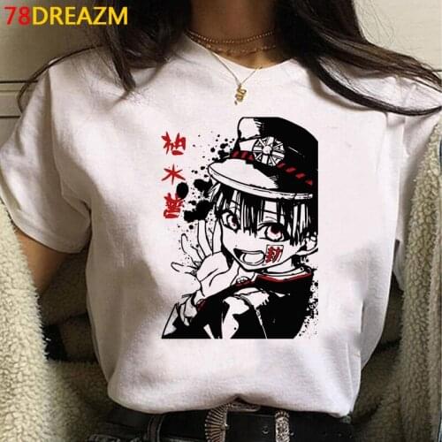 Toilet Bound Hanako Kun top tees women harajuku kawaii casual kawaii white t shirt summer top tshirt harajuku kawaii