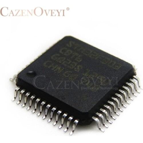 1pcs/lot STM32F303CBT6 STM32F303 QFP-48 In Stock