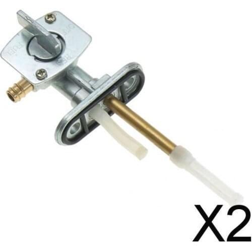2xMotorcycle Fuel Gas Petcock Tap Valve Switch Pump for Yamaha