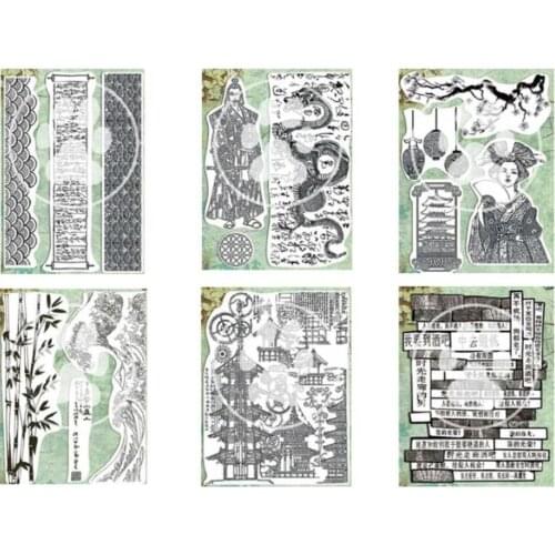 2021NEW transparent Clear Silicone Stamp/Seal for DIY scrapbooking/photo album Decorative B1017