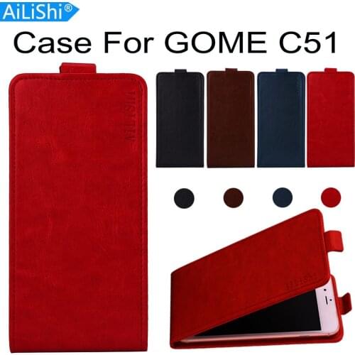 AiLiShi Case For GOME C51 Luxury Flip Top Quality PU Leather Case C51 GOME Exclusive 100% Phone Cover Skin+Tracking In Stock