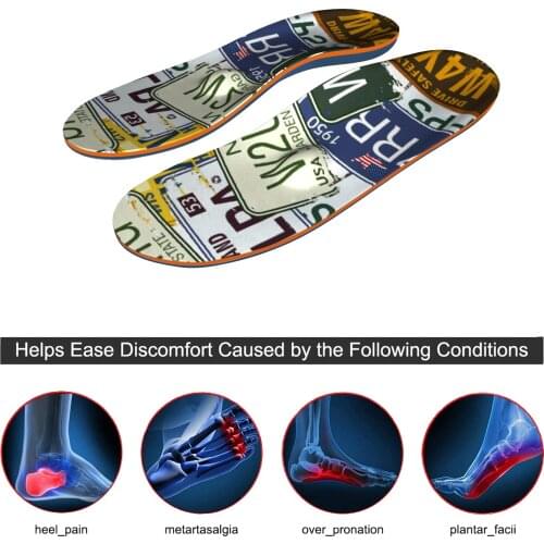 Creatively Designed Shock-absorbing Anti-skid Arch Support Insole