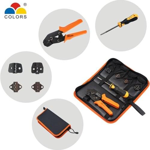 COLORSP SN-06WF Plier Set Wire Crimping Pliers Cable Hand Tools Cutter Crimper Stripper Crimp SN-0325 Jaw 0.25-6mm 23-10AWG