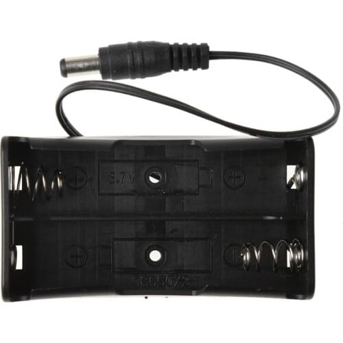 72XB DIY 2x 3x 4x 18650 Battery Holder Storage Box Case With DC 5.5x2.1mm power Plug