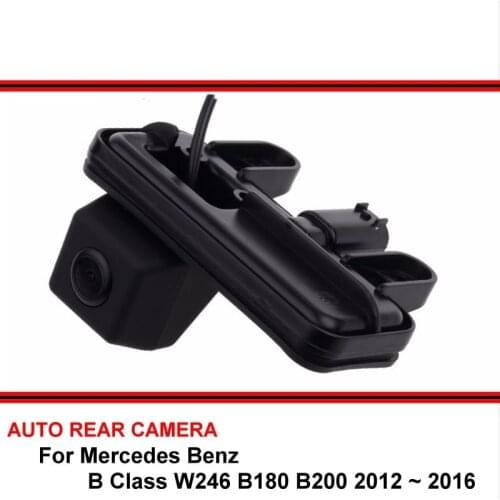 For Mercedes Benz B Class W246 B180 B200 2012~2016 Car Waterproof Night Vision reverse Rear View Reversing Backup Camera