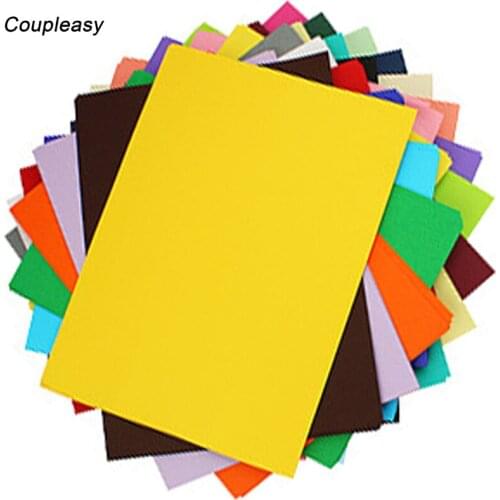 50 Sheets 15 Colors A4 230gsm Kraft Paper DIY Handmade Cardstock Paper High Quality Children School Paper Cutting Cardboard