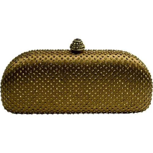 Hot same Navy Blue Crystal Box Clutch Bag and Purses Rhinestone Evening Bags Factory Wholesale