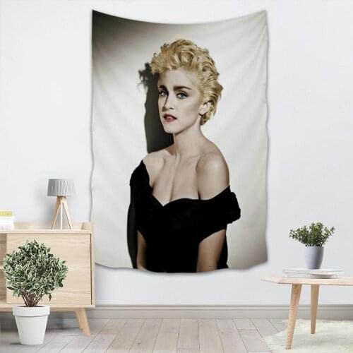 ShunQian Madonna Wall Tapestry 3D Printing Custom Yoga/Office/Sofa Tapestry Bedspread For Kids Room College Dorm Decoration