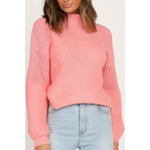 2020 Autumn And Winter Turtleneck Sweater Womens Long-Sleeved Loose Knit Pullover Korean Version Plus Size Casual Women Top