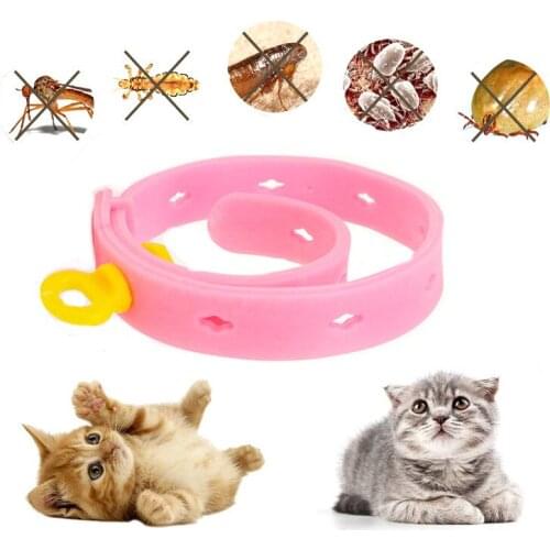 Pet Dog Collar Outdoor Dog Cat Insect Repellent Neck Strap Necklace Pet Dog Adjustable Anti Flea Mite Tick Mosquito Tick Collars