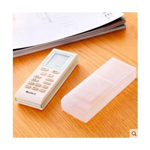 Cheap 1pc Silicone TV Remote Control Cover Air Condition Control Case Waterproof Dust Protective Storage