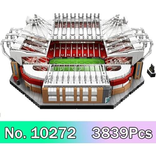 In Stock Football Match Centre Field Model 180151 10272 3908PCS Building Blocks Kits Bricks Educational Toys Gift