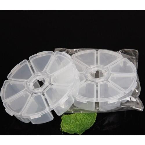 TONVIC 20Pcs Mini Organizer For Jewelry/Home Using Storage Boxes/Portable Adjustable Jewelry Box With 8 Components