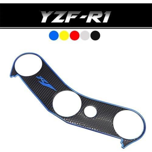 2008 2007 2006 2005 Sticker Decal For YAMAHA YZF R1 YZF-R1 YZFR1 Top Triple Clamp Yoke Pad Triple Tree R1 1000 Motorcycle