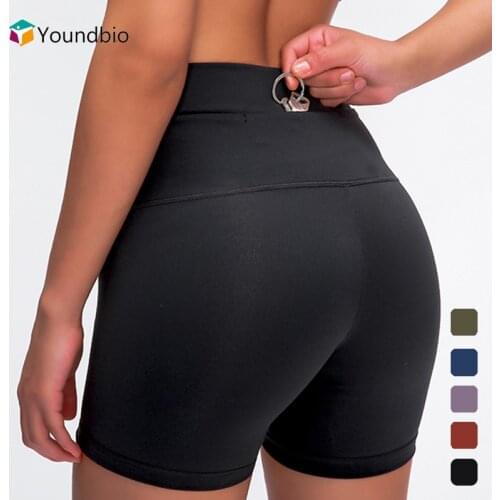 YOUNDBIO 2021 Women Cycling Shorts Summer High Waist Leggings Workout Yoga Short Pants Ladies Gym Running Fitness Sport Shorts