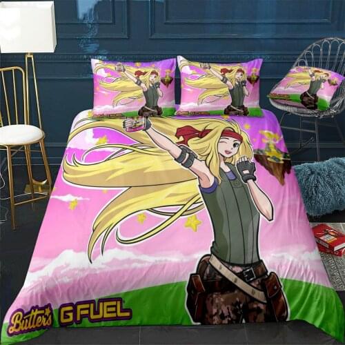 GFUEL Noisy Butters Duvet Cover Comfortable Quilt Home Decora Design Universal Bedding Set Bedclothes+Pillowcase 3pcs