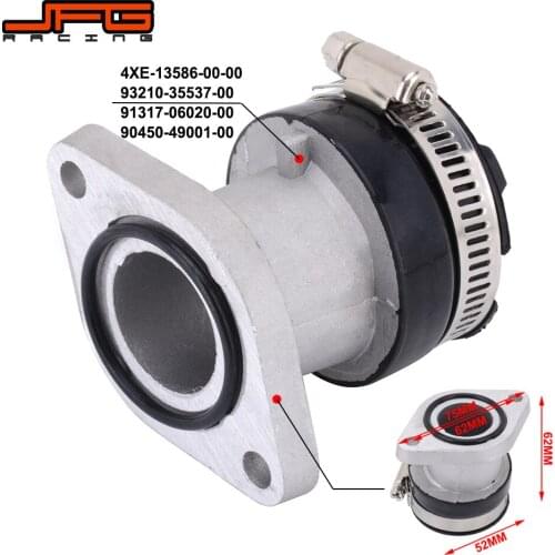 Motorcycle Accessories Carburetor Interface Intake Manifold Adapter Boot Set For YAMAHA YFM250X Bear Tracker 1999-2004