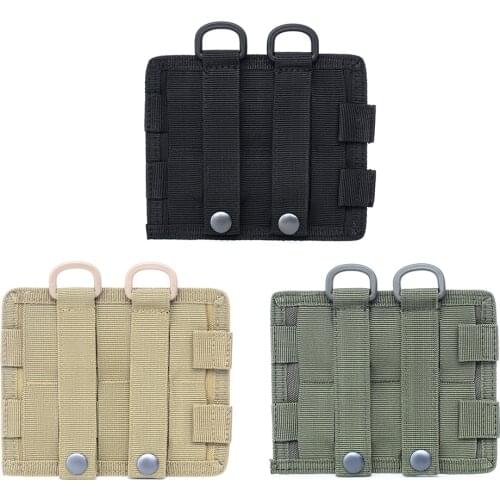 Molle Bag Pouch Attachments Accessoriesfor with D-Ring Molle System Patches Gear Backpack Accessories