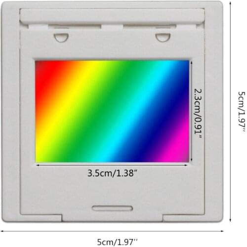 Trasmission Diffraction Grating 50/100/300/600 line Spectrophotometer Optical 62KD