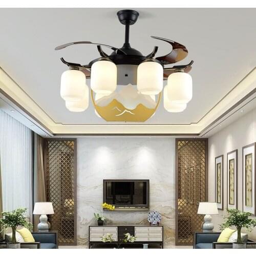Home Decoration Modern Bedroom Living Room Led Ceiling Fan Lamp Modern Decorative Ceiling Fans Lamp Led Ceiling Fan Lights