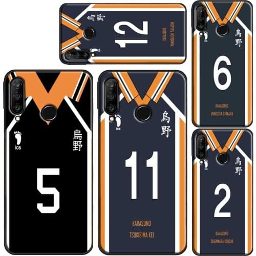 Haikyuu!!Karasuno Team Uniform TPU Case For Huawei P30 P10 P40 P20 Lite Mate 20 10 30 Pro P Smart 2019 Z Cover