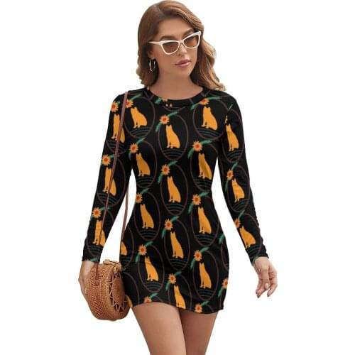 HurryLazy Long Sleeve Summer Dresses